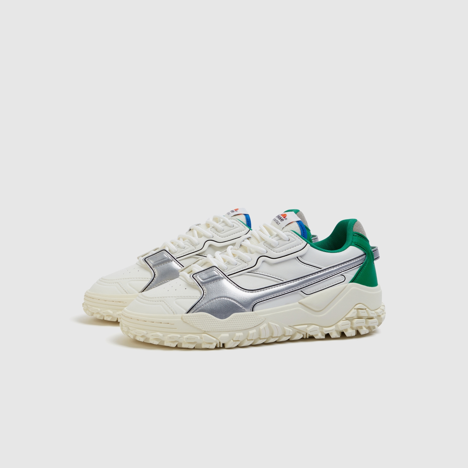 Women's LSR Trainer DNA White/Green/Silver - 4