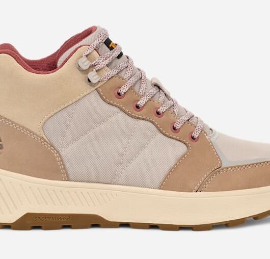Women's TEVA Ellwood Mid RP Shoes in Light Neutral, Size 8